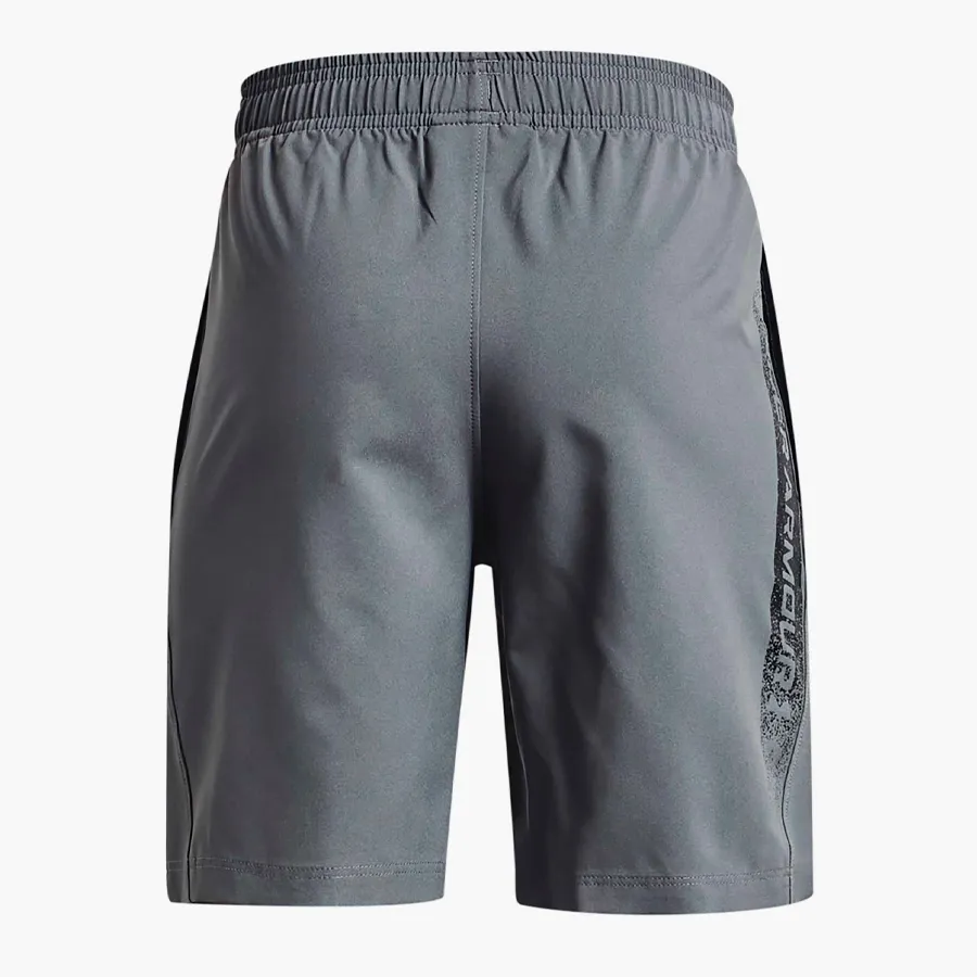 Imagen 1 de 2 de Shorts Under Armour Woven Graphic-GRIS/NEGRO