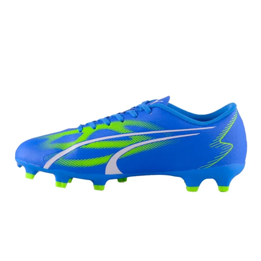 Imagen 1 de 4 de Botines Puma Ultra Play Fg-MARINO/VERDE FLUOR
