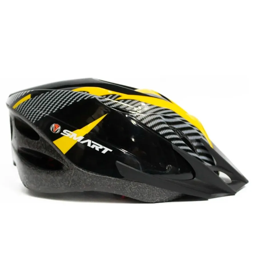 Imagen 1 de 4 de Casco Ciclismo Mtb TopMega-NEGRO/AMARILLO