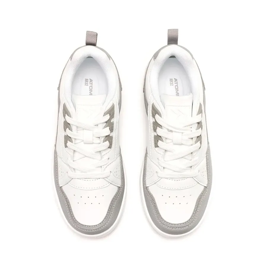 Imagen 3 de 8 de Zapatillas Atomik Casual Board Eco-BLANCO/GRIS