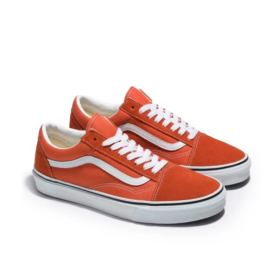 Imagen 2 de 4 de Zapatillas Vans U Old Skool-NARANJA/BLANCO