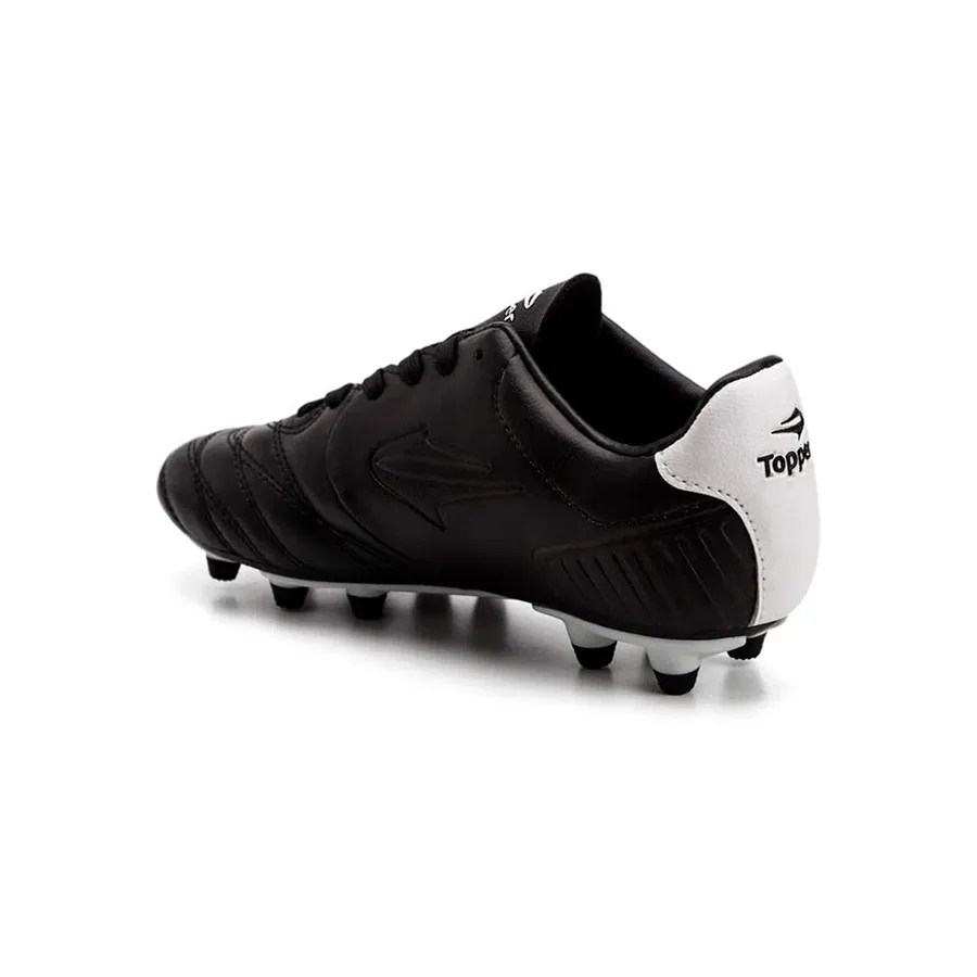 Imagen 1 de 2 de Botines Topper San Ciro V Fg Kids-NEGRO/BLANCO