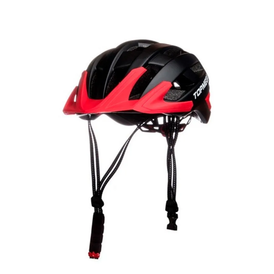 Imagen 0 de 2 de Casco Ciclismo Mtb TopMega-NEGRO/ROJO