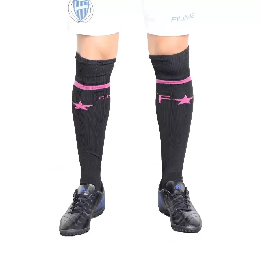 Imagen 0 de 2 de Medias Fiume Sport Arquero Oficial Godoy Cruz-NEGRO/FUCSIA