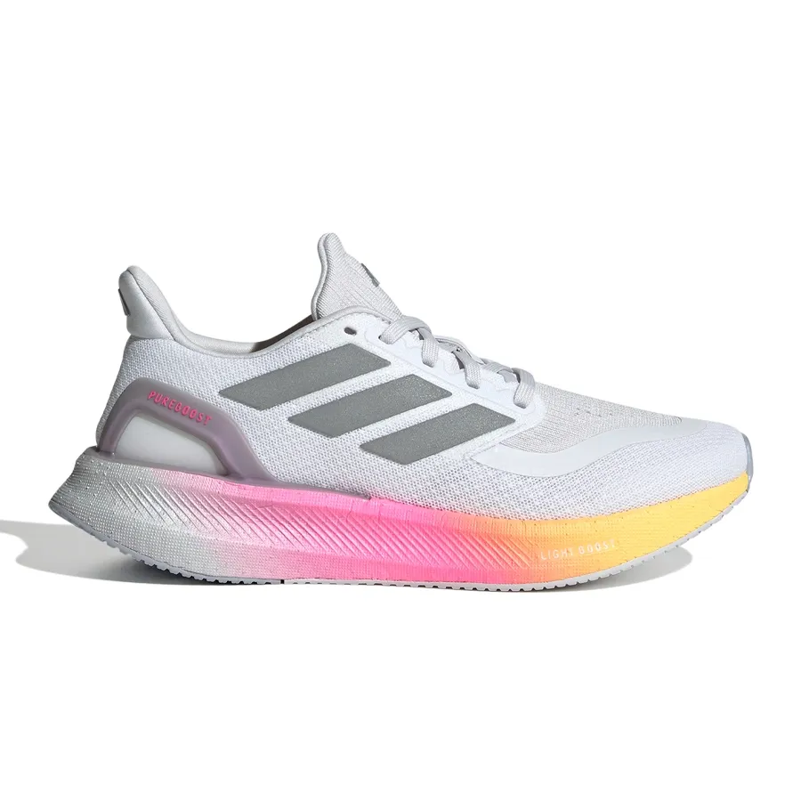 Imagen 0 de 6 de Zapatillas adidas Pureboost 5-GRIS/PLATA/ROSA
