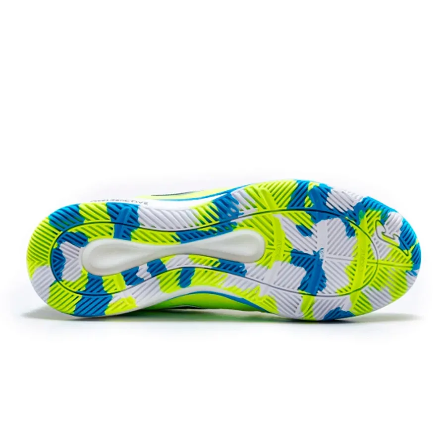 Imagen 3 de 8 de Botines Joma Invicto Futsal-AMARILLO FLUOR/NARANJA/AZUL