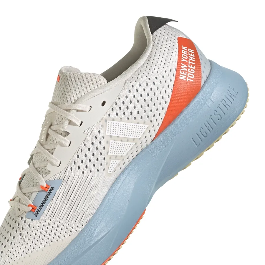 Imagen 7 de 8 de Zapatillas adidas Adizero Sl-BLANCO/NARANJA/CELESTE