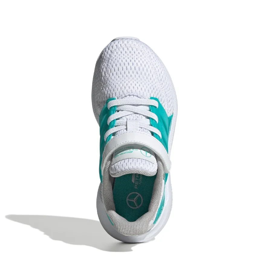 Imagen 3 de 7 de Zapatillas adidas Ultimashow 2.0 Mercedes-BLANCO/TURQUESA