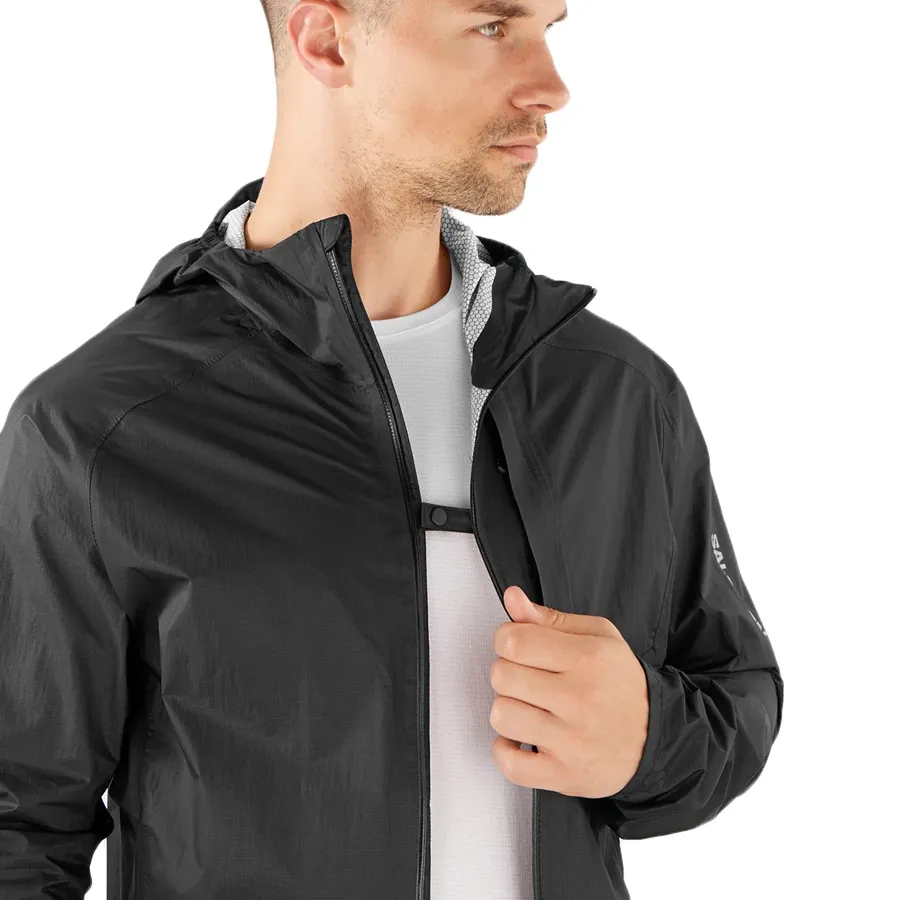 Imagen 2 de 8 de Campera Salomon Bonatti Waterproof-NEGRO