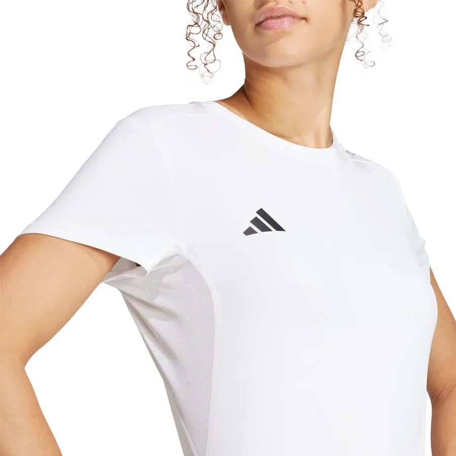 Imagen 2 de 5 de Remera adidas Adizero Essentials-BLANCO
