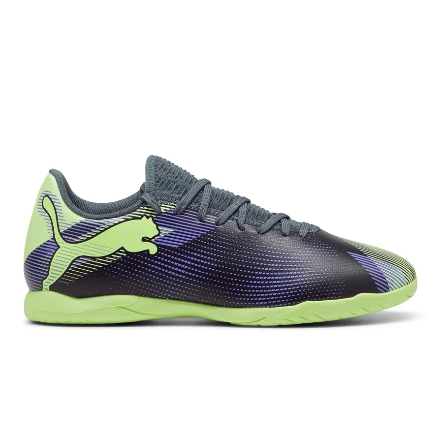 Imagen 0 de 6 de Botines Puma F Future 7 Play It-LIMA/PETROLEO/AZUL