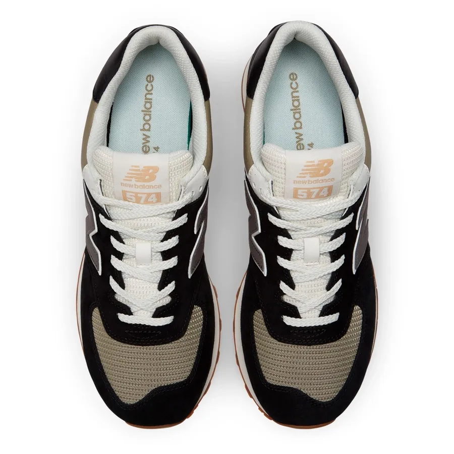 Imagen 3 de 6 de Zapatillas New Balance 574 Legacy-NEGRO/VERDE OLIVA/NATURAL