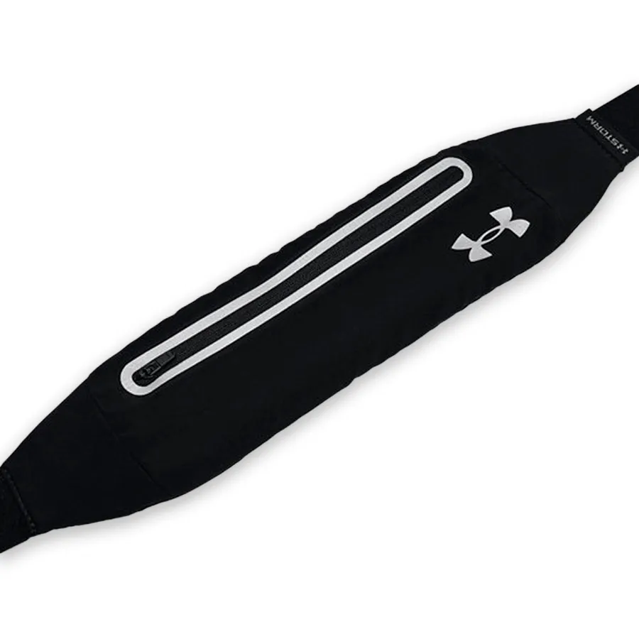 Imagen 0 de 7 de Riñonera Under Armour Speedpocket Run-NEGRO/VERDE FLUOR