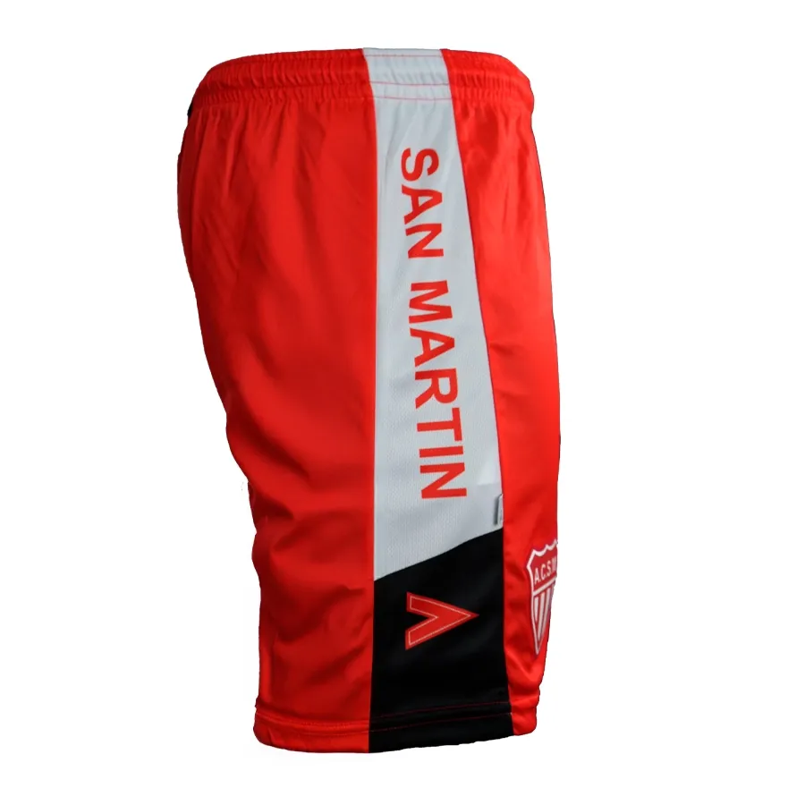 Imagen 1 de 4 de Shorts Mitre Oficial San Martin Mza Ad-ROJO