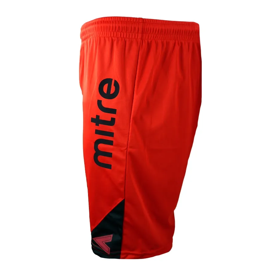 Imagen 2 de 4 de Shorts Mitre Apolo San Martín 23-ROJO/NEGRO