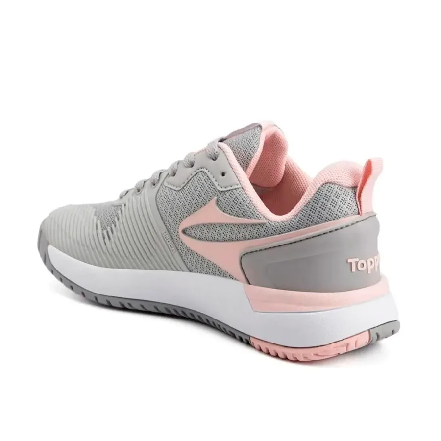 Imagen 2 de 5 de Zapatillas Topper Cover IV-GRIS/ROSA