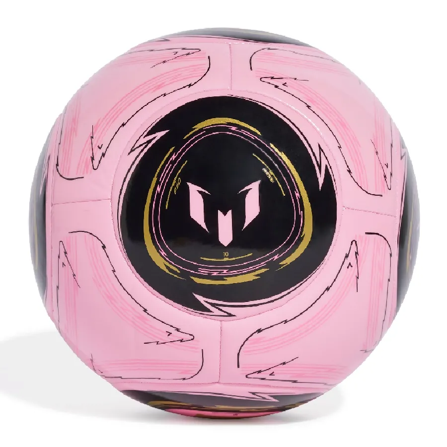 Imagen 0 de 3 de Pelota adidas Messi Club-ROSA/NEGRO/DORADO