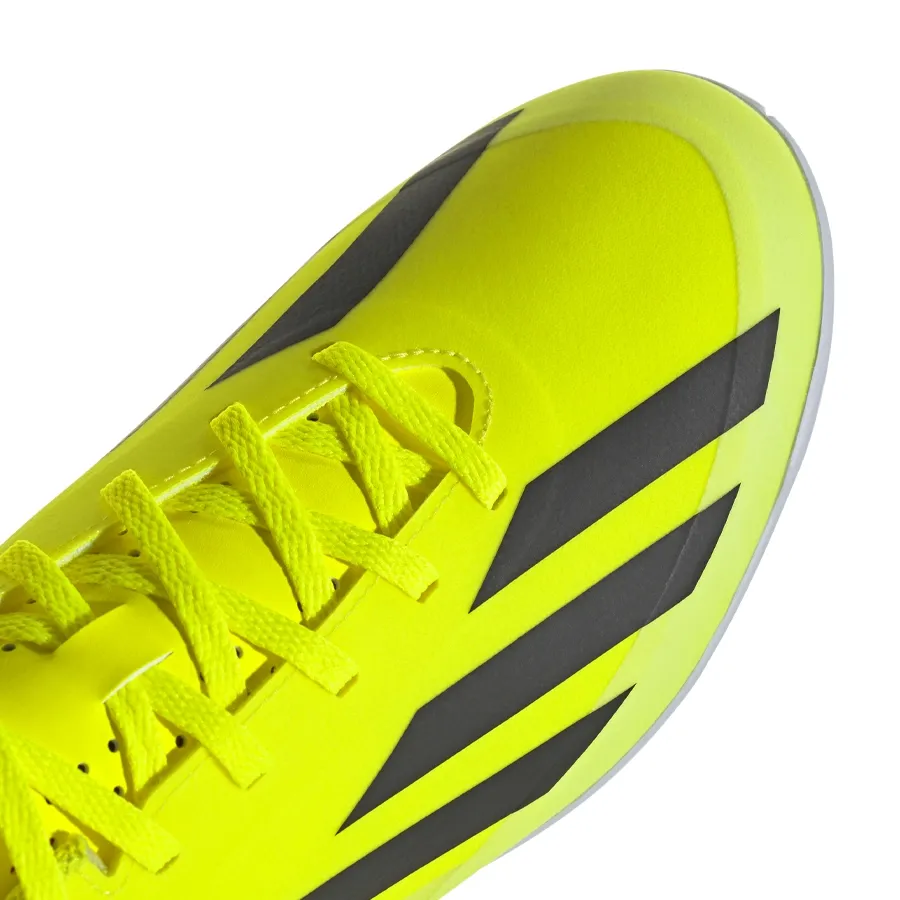 Imagen 7 de 8 de Botines adidas X Crazyfast Club-AMARILLO FLUOR/NEGRO