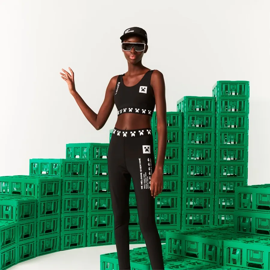 Imagen 2 de 5 de Top Lacoste Shirts And Cols Roules-NEGRO/BLANCO