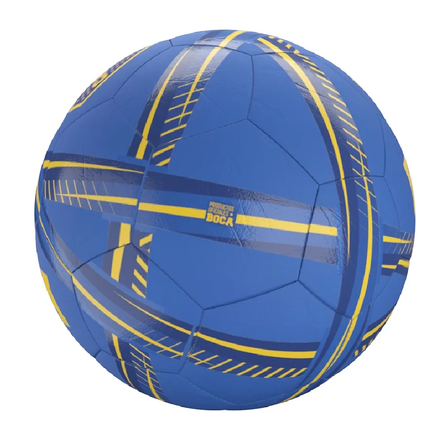 Imagen 3 de 4 de Pelota DRB Futbol Estadios 24 Boca Juniors-AZUL/AMARILLO