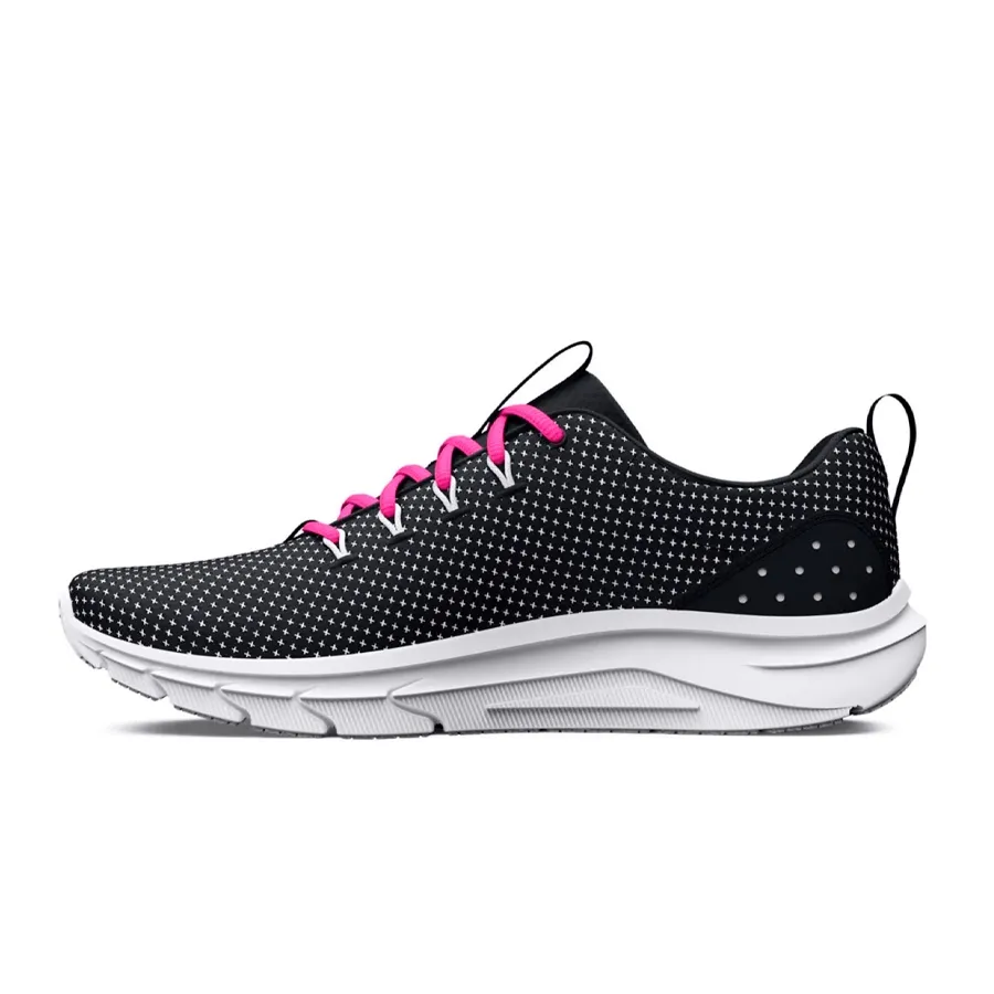 Imagen 1 de 4 de Zapatillas Under Armour Phade Run 2-NEGRO/BLANCO/FUCSIA