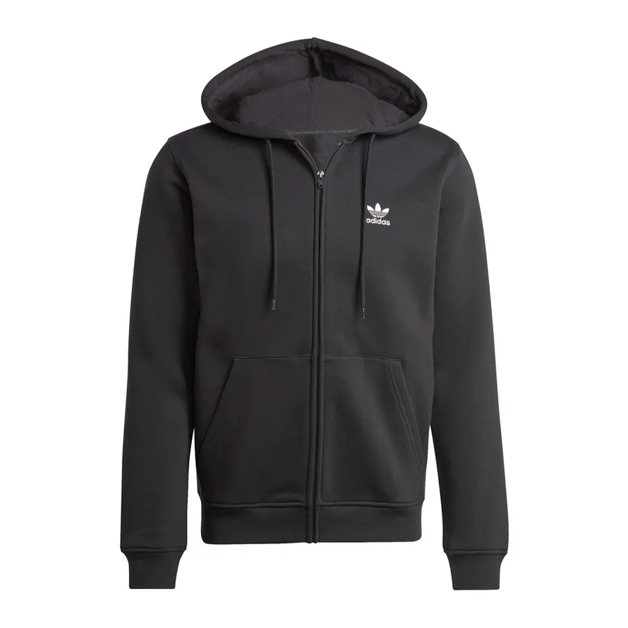 Imagen 2 de 5 de Campera adidas originals Trifolio Essentials-NEGRO