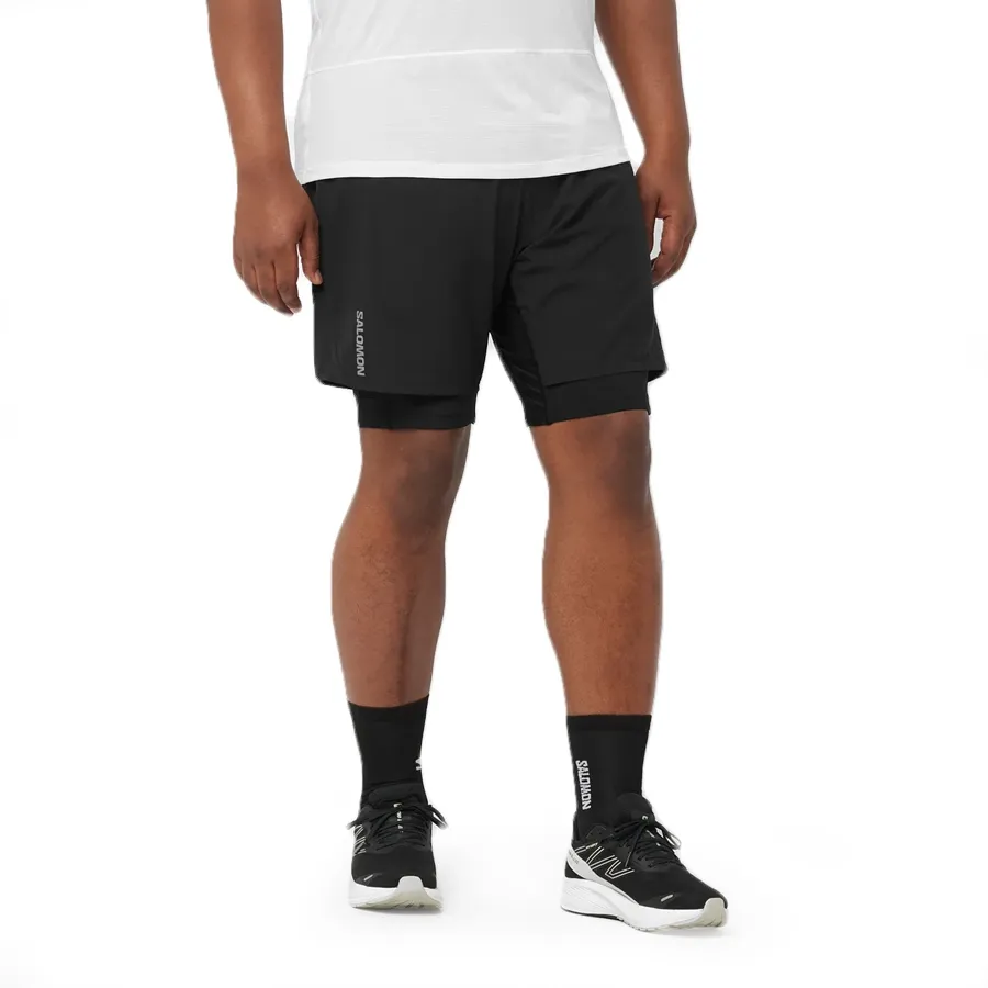 Imagen 2 de 5 de Shorts Salomon Cross Tw-NEGRO