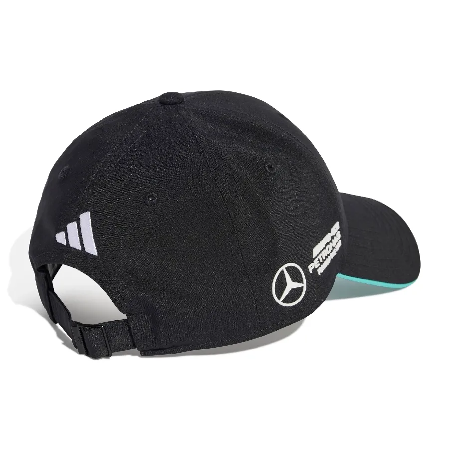 Imagen 1 de 4 de Gorra adidas de Piloto Mercedes-NEGRO/BLANCO/TURQUESA