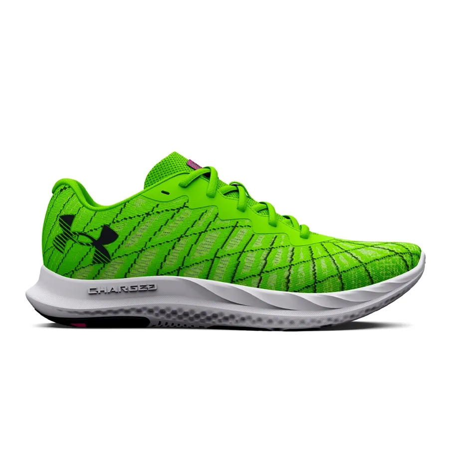 Imagen 0 de 5 de Zapatillas Under Armour Charged Breeze 2-VERDE FLUOR/BLANCO
