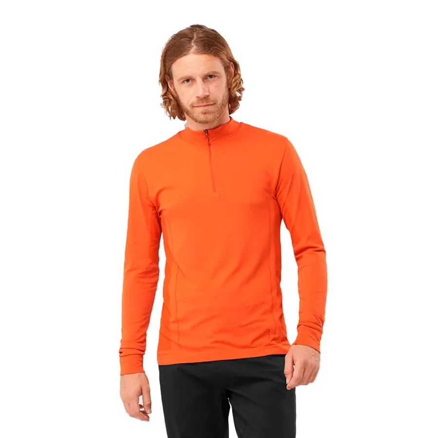 Imagen 1 de 5 de Buzo Salomon Explore Seamless-OCRE