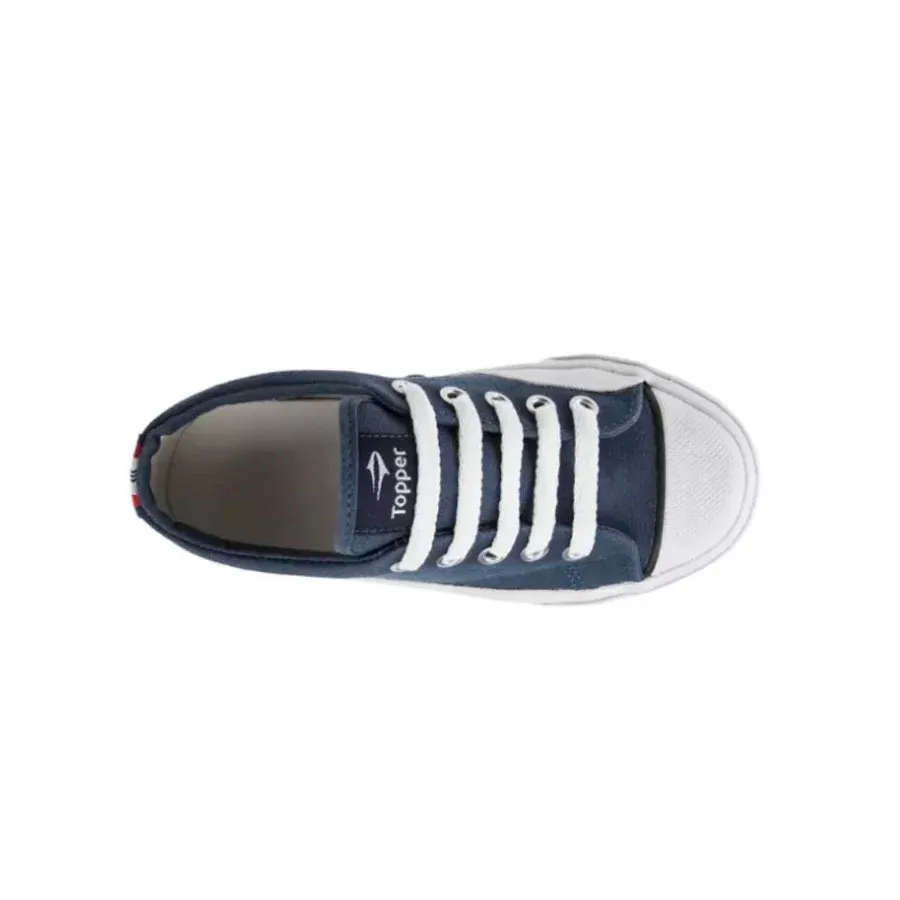 Imagen 2 de 4 de Zapatillas Topper Profesional Niños+-AZUL