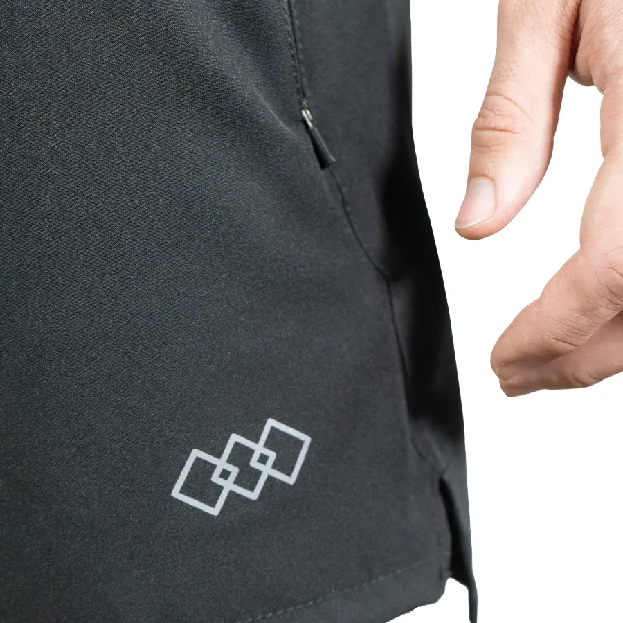 Imagen 3 de 5 de Shorts Kamp Con Cierre-NEGRO