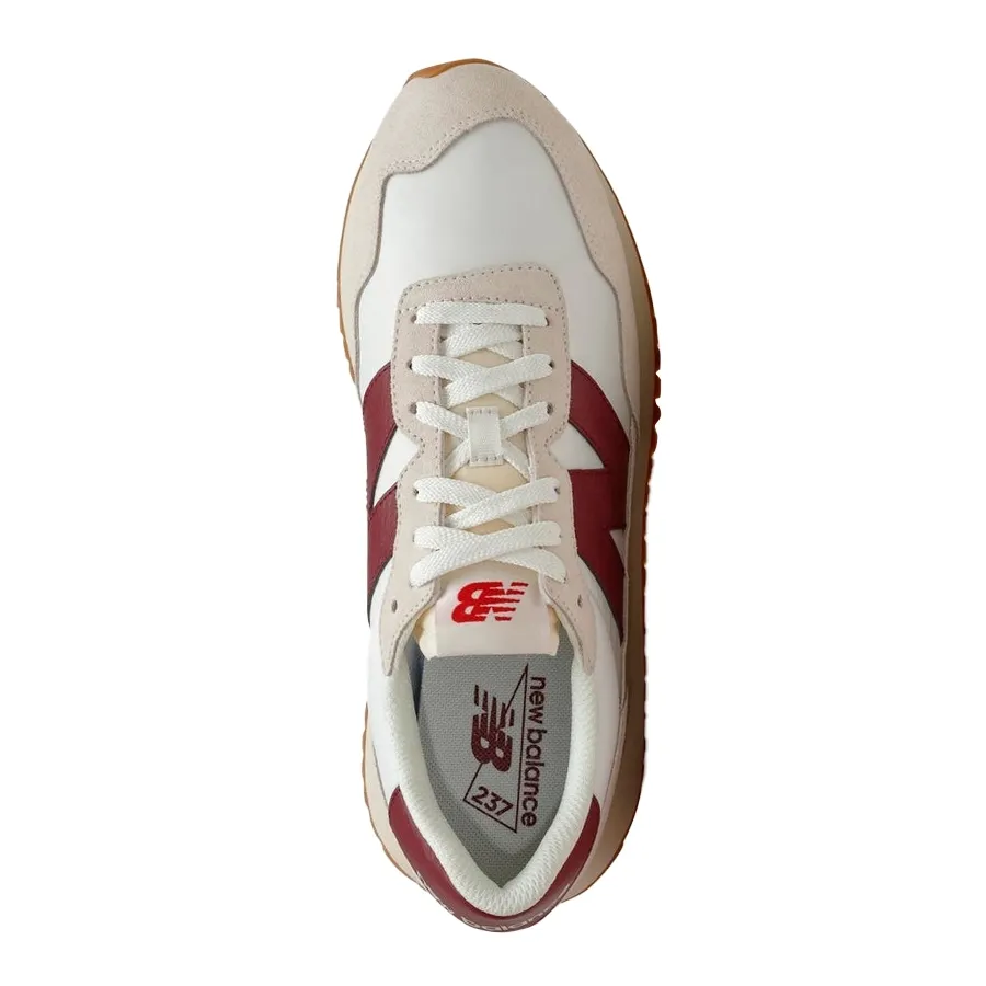 Imagen 2 de 4 de Zapatillas New Balance 237-BEIGE/BORDO