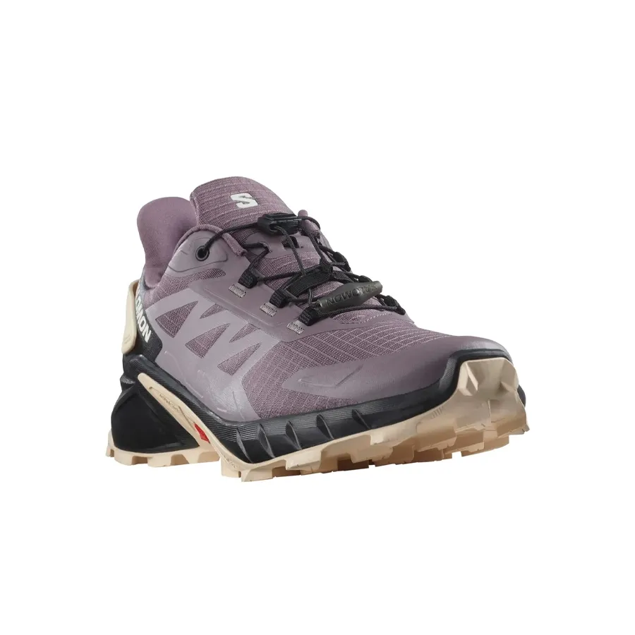 Imagen 1 de 7 de Zapatillas Salomon Supercross 4-MORADO/NEGRO/BEIGE
