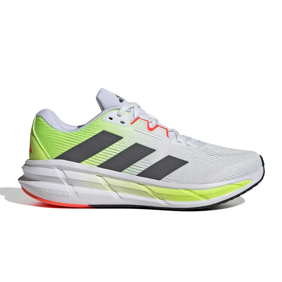 Imagen 0 de 7 de Zapatillas adidas Questar 3-BLANCO/AMARILLO FLUOR/GRAFITO
