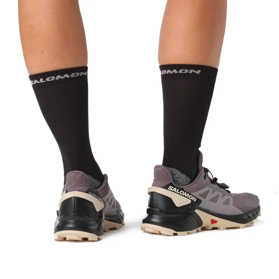 Imagen 6 de 7 de Zapatillas Salomon Supercross 4-MORADO/NEGRO/BEIGE