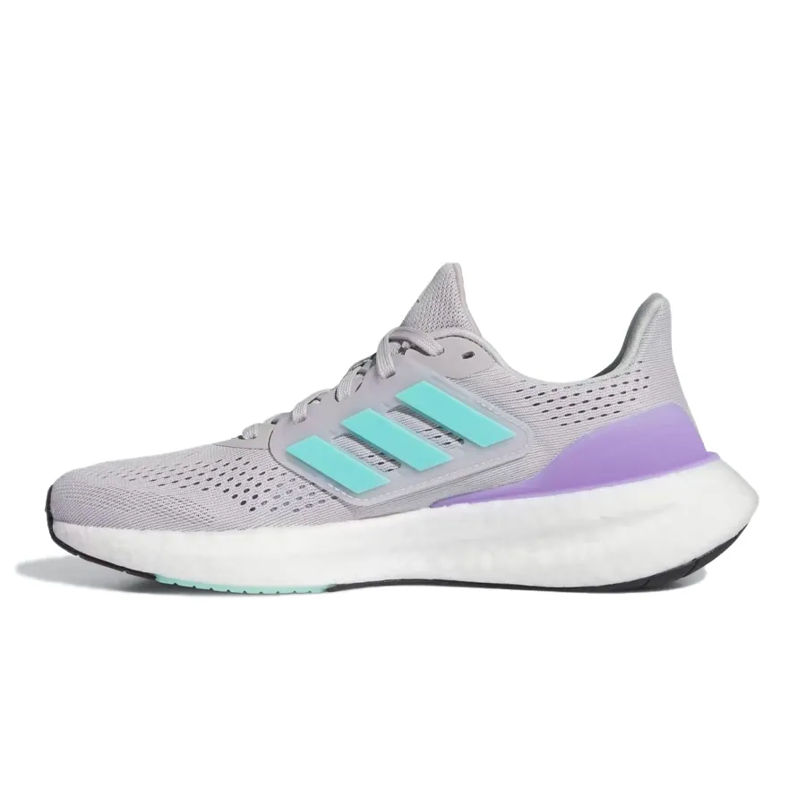 Imagen 2 de 6 de Zapatillas adidas Pureboost 23-GRIS/AQUA/LILA