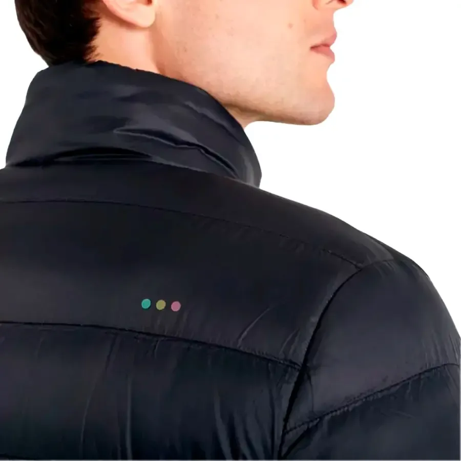 Imagen 3 de 7 de Campera Saucony Reversible Snowdrift-NEGRO/VERDE