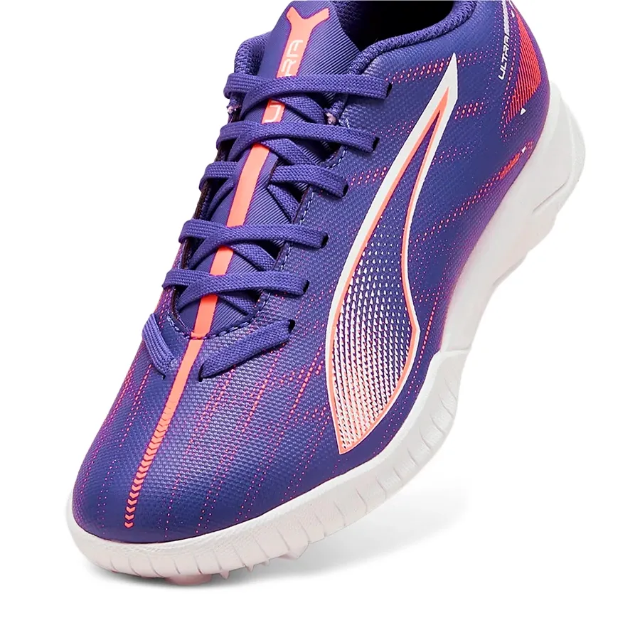 Imagen 4 de 5 de Botines Puma Ultra 5 Play Tt Jr-MARINO/CORAL FLUOR