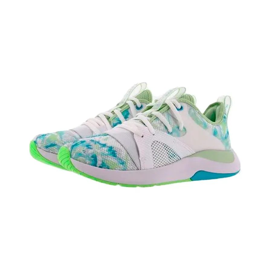 Imagen 2 de 5 de Zapatillas Under Armour Charged Breathe  Lc-BLANCO/VERDE/TURQUESA