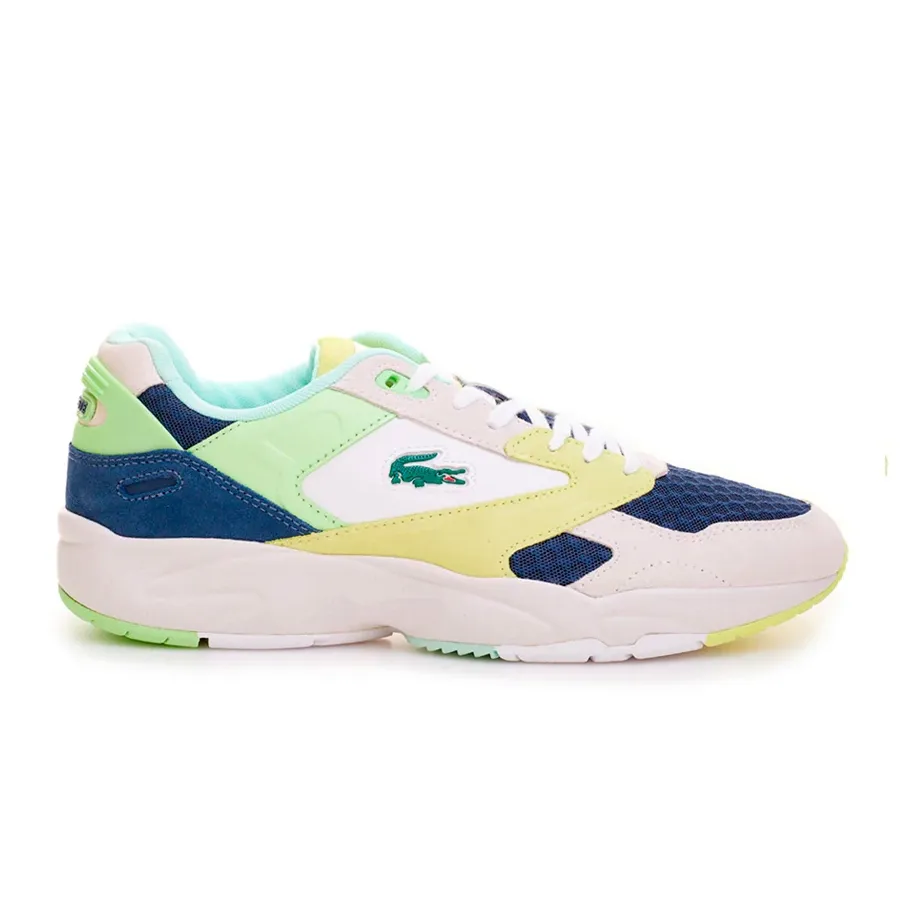 Imagen 0 de 6 de Zapatillas Lacoste Storm 96 Lo-BLANCO/MAIZ/VERDE/MARINO