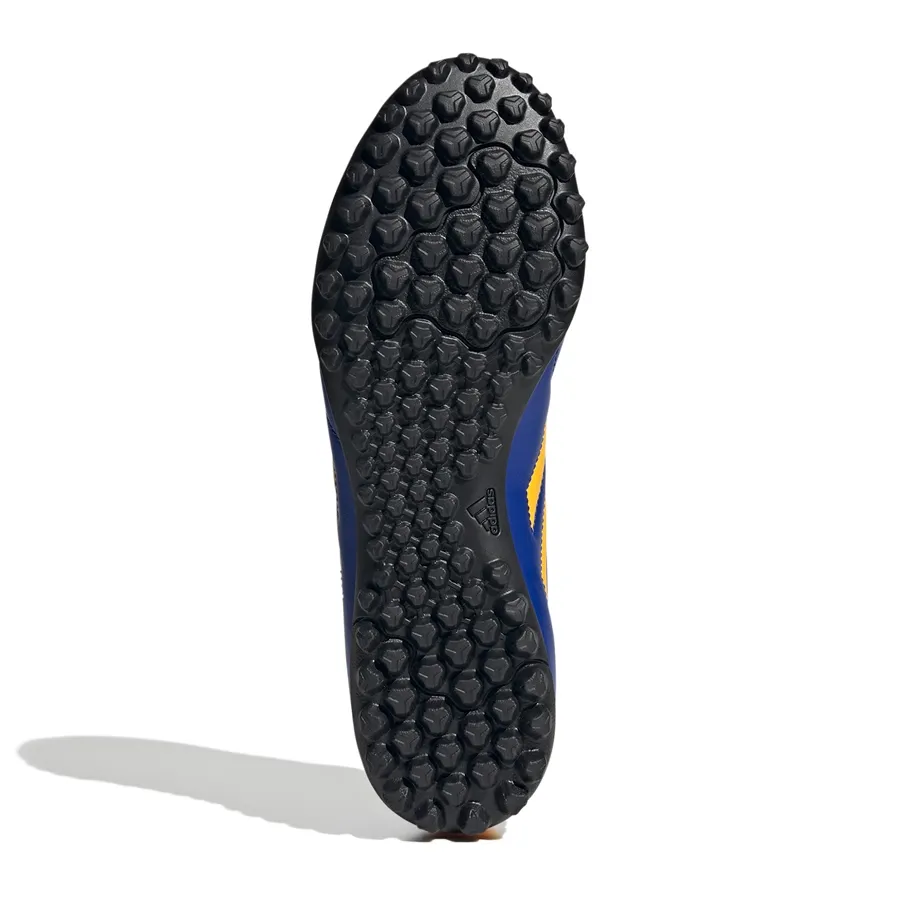 Imagen 4 de 7 de Botines adidas Goletto VIII Tf-AZUL/AMARILLO