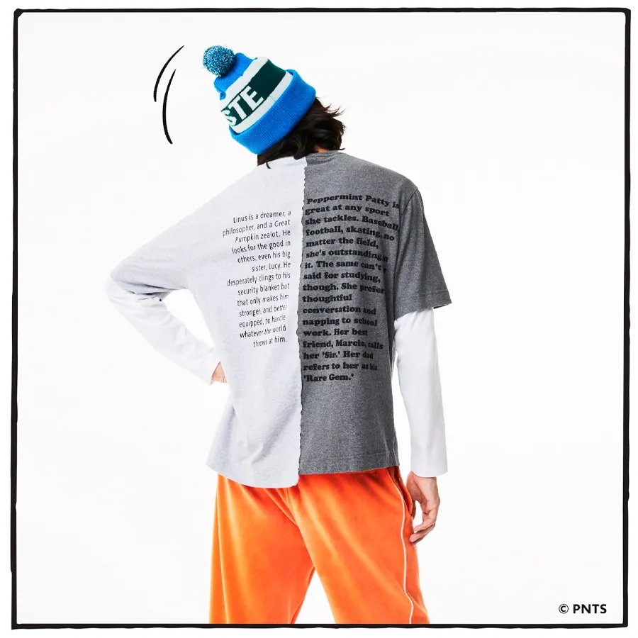 Imagen 1 de 5 de Remera Lacoste Coleccion Peanuts y Cols Rouls-GRIS