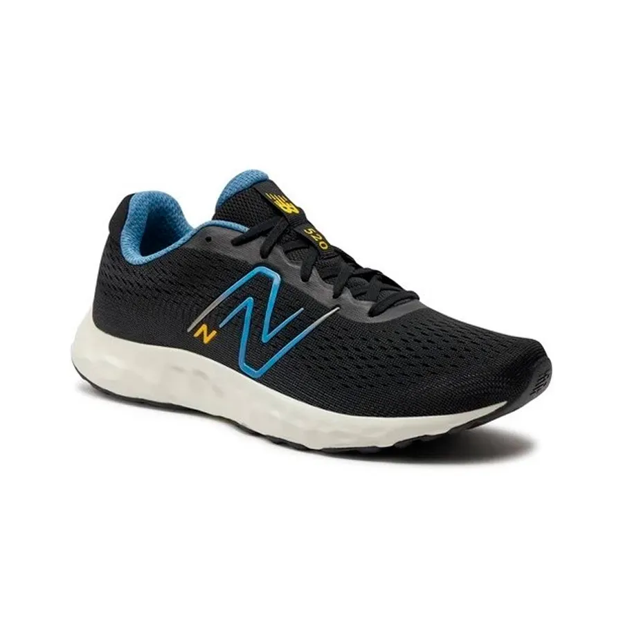 Imagen 2 de 4 de Zapatillas New Balance 520-NEGRO/CELESTE/AMARILLO