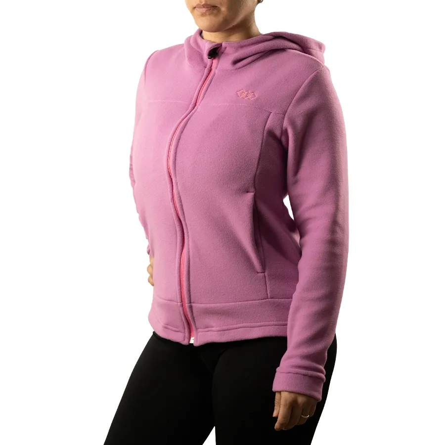 Imagen 1 de 4 de Campera Kamp Micropolar Con Capucha-VIOLETA