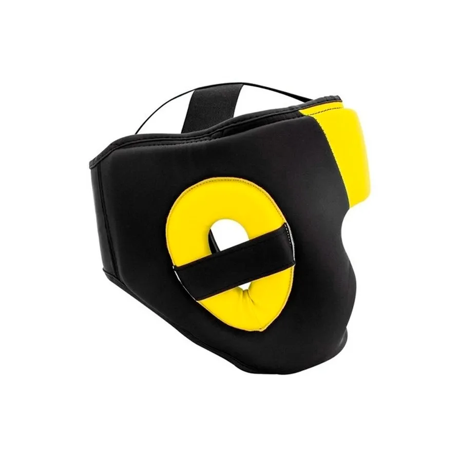 Imagen 1 de 4 de Casco Box DRB-NEGRO/AMARILLO