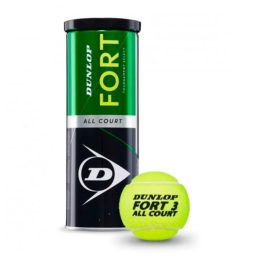 Imagen 0 de 3 de Pelota Dunlop Ten Fort X3-AMARILLO