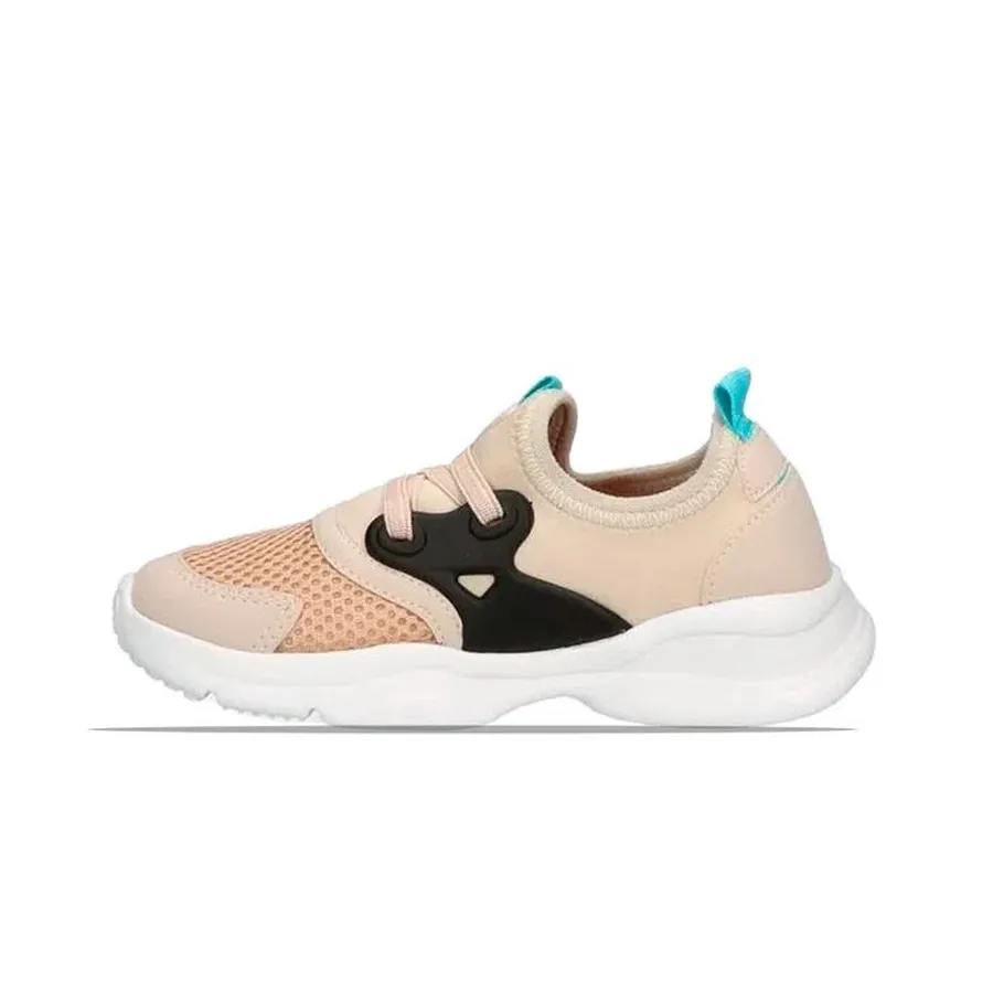 Imagen 2 de 4 de Zapatillas Kappa Simone Kids-BEIGE/NEGRO