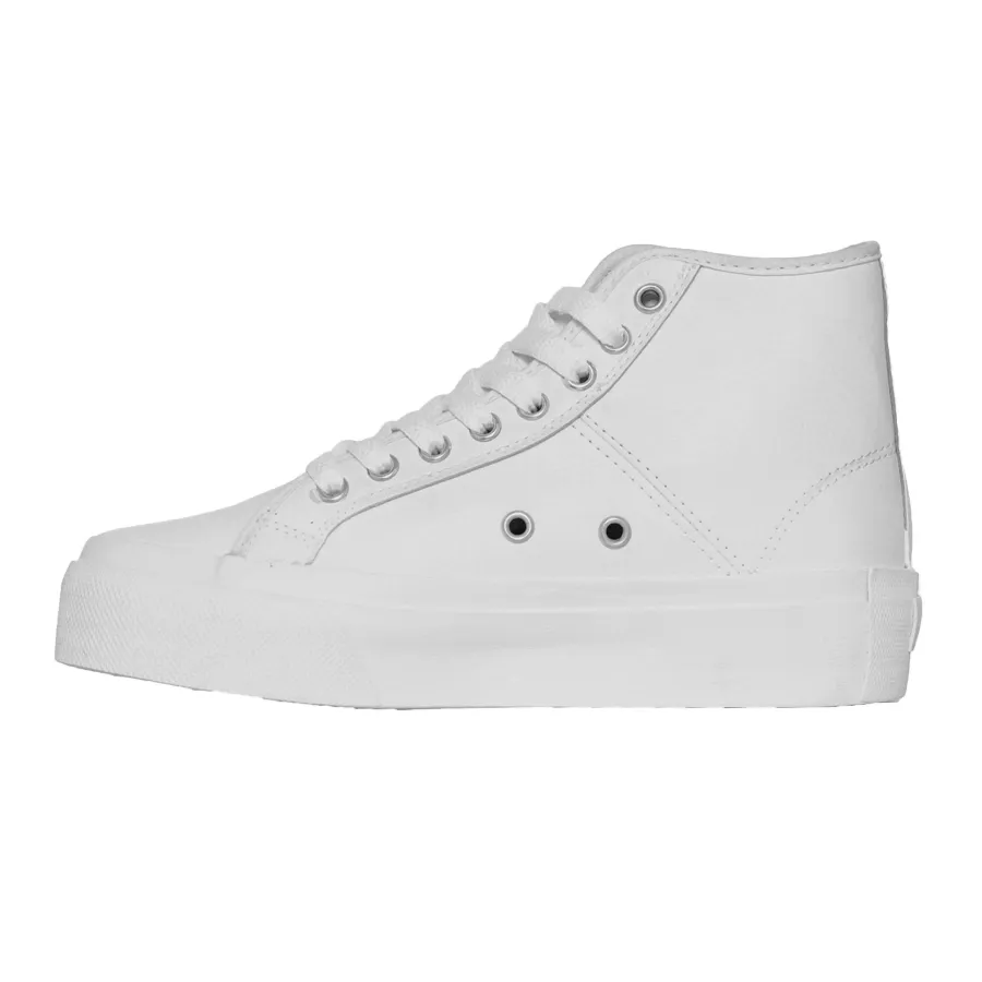 Imagen 2 de 5 de Zapatillas Dc Manual Hi Platform-BLANCO