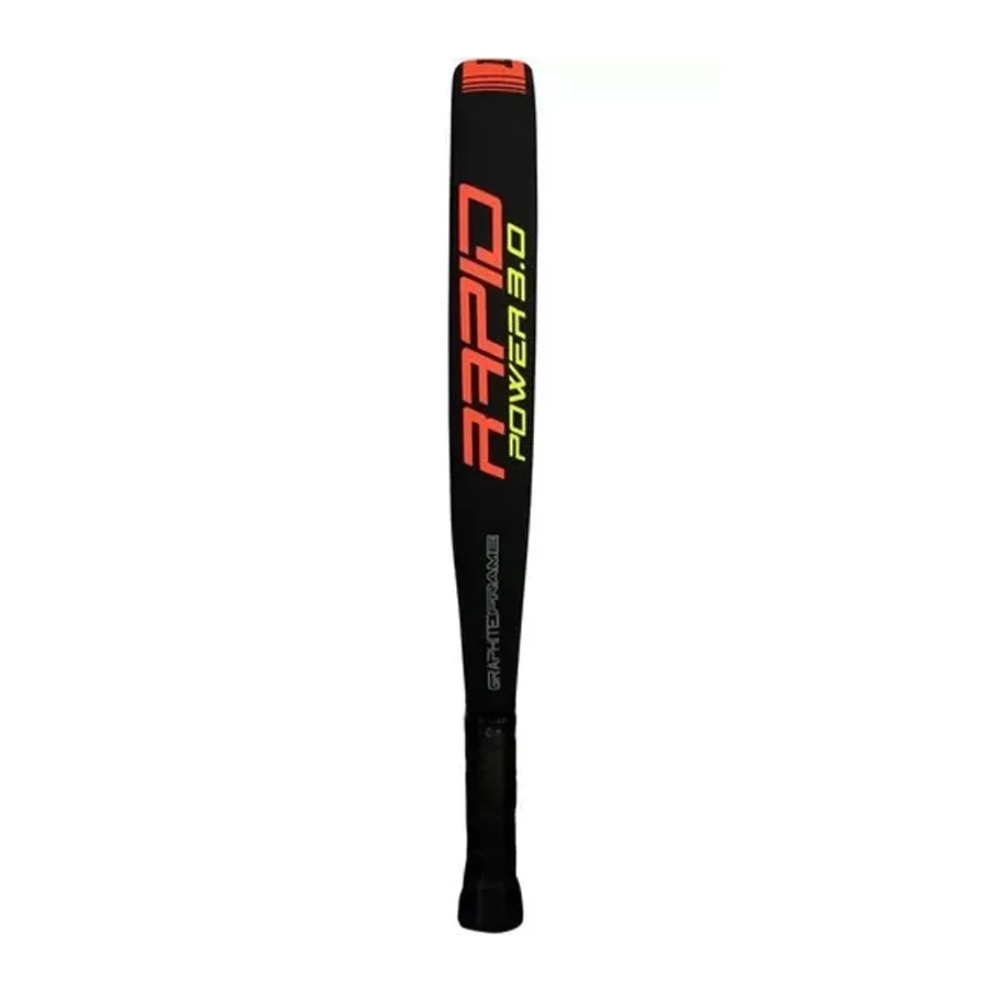 Imagen 1 de 4 de Paleta Dunlop Rapid Power 3-NEGRO/NARANJA/AMARILLO FLUOR